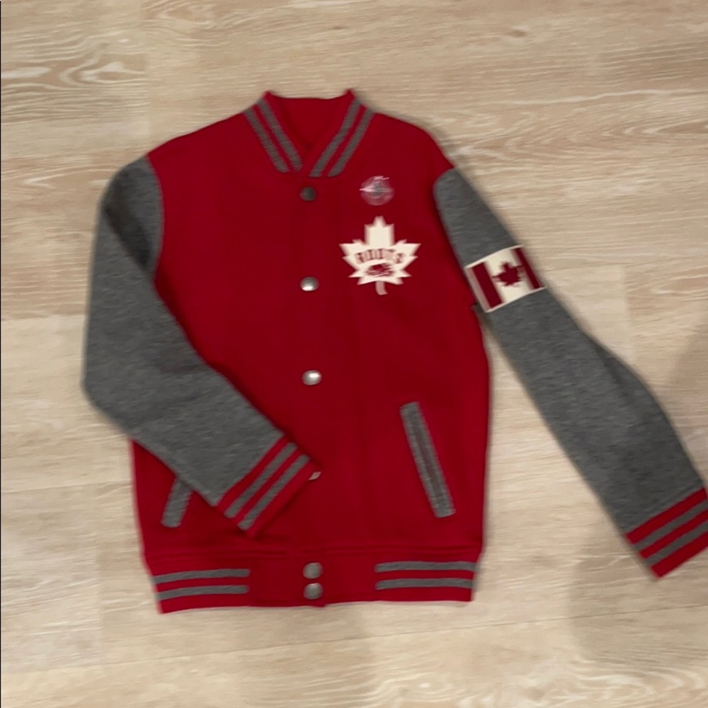 Roots Canada boys varsity jacket new with tags